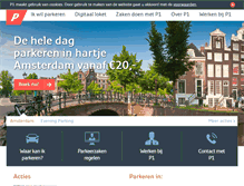 Tablet Screenshot of p1.nl