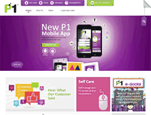 Tablet Screenshot of p1.com.my